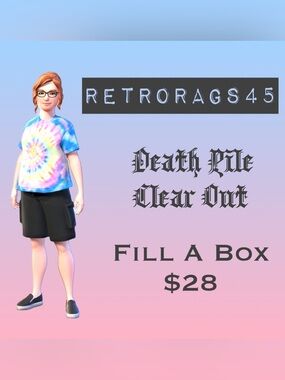 $28 Fill A Box Sale